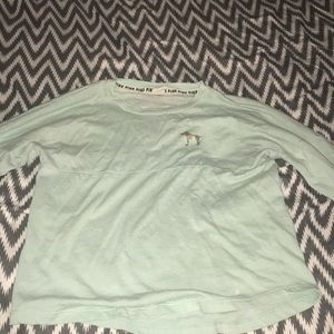 Light Blue PINK Top